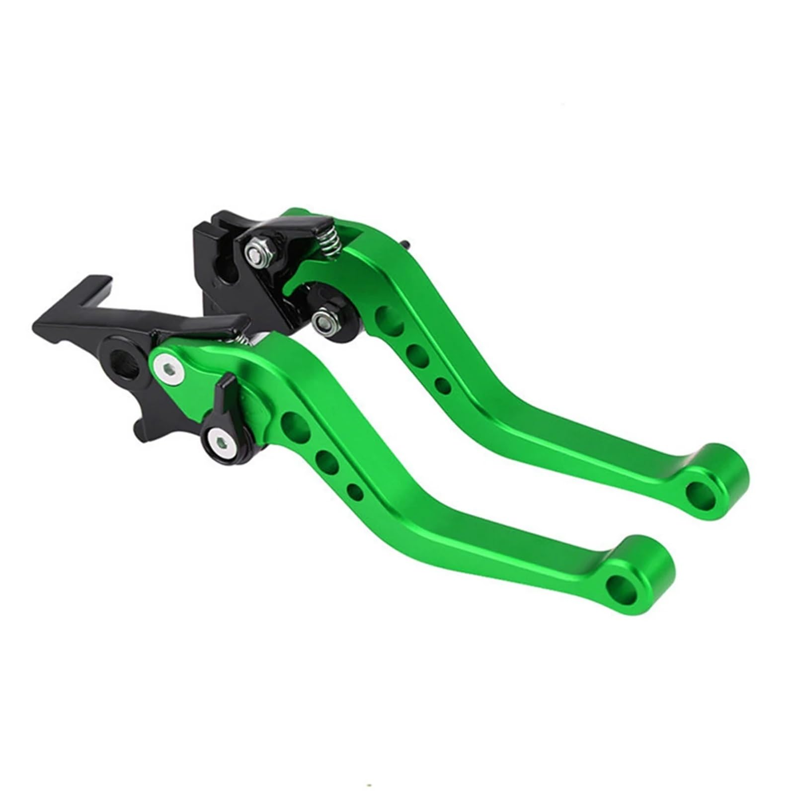 HGATSFGD CNC Alloy Motorcycle Brake Handle Universal Fit for Motorbike Modification CNC Motorcycle Clutch Drum Brake Lever Handle Brake Handle Motorbike Brake Levers(Green)
