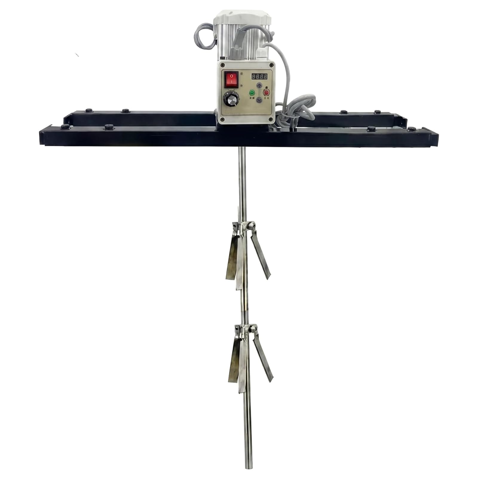 Mezclador De Pintura Eléctrico Con Agitador, Para Tanques Ibc De 1000 L, Con Impulsor Plegable De Acero Inoxidable, Soporte De Montaje Y Velocidad Variable De 200 A 3000 Rpm, Para La Mezcla De