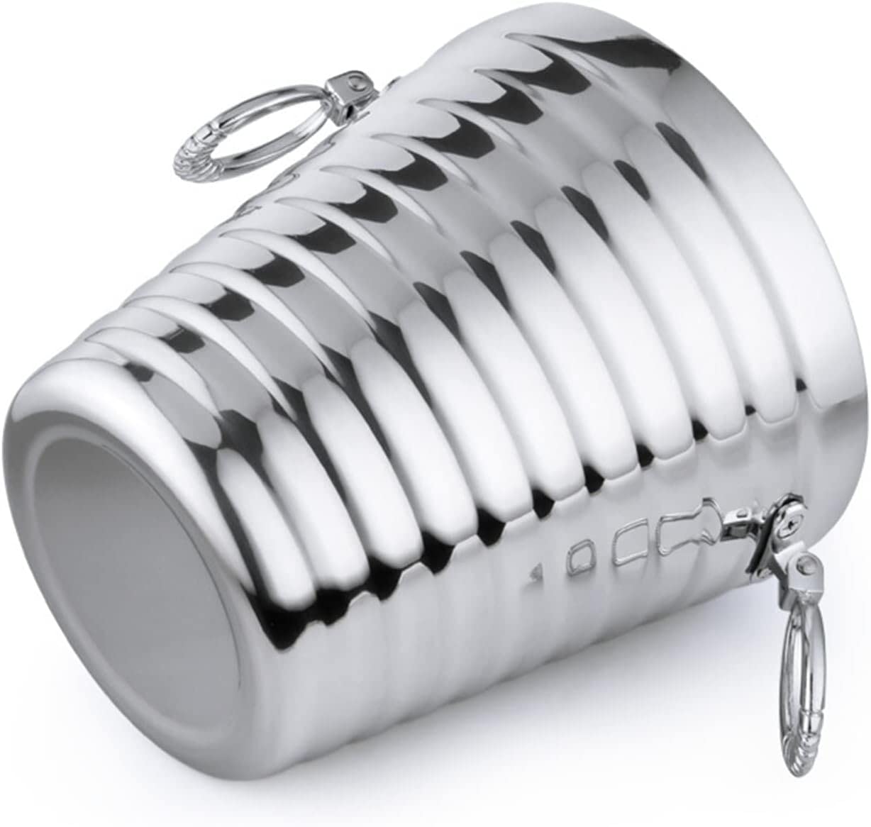 Cubitera Botella Vino Cubo de Hielo de Acero Inoxidable con Tapa, Recipiente para Bebidas con Doble Aislamiento y asa, contenedor de Hielo, Enfriador de champán, Vino y Cerveza