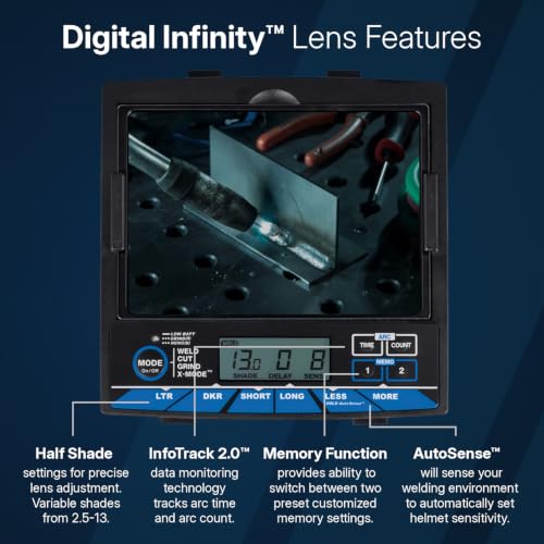 Image of Miller Digital Infinity Welding Helmet, ClearLight