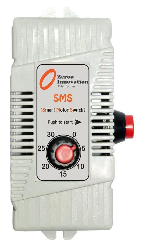 ZEROO INNOVATION OFF Timer Switch for Home Switching Application - Push Button Actuator - White - Automatic Operation-image-20