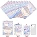 SelfTek 110 Pieces Mylar Ziplock Bags Packaging Alluminum Foil Pouch 3 Sizes Resealable Smell Proof Food Storage Bags for Coffee Beans Candy Nuts Jewelry Sample (3.3x5inch, 4x6inch and 5.5x7.8inch)