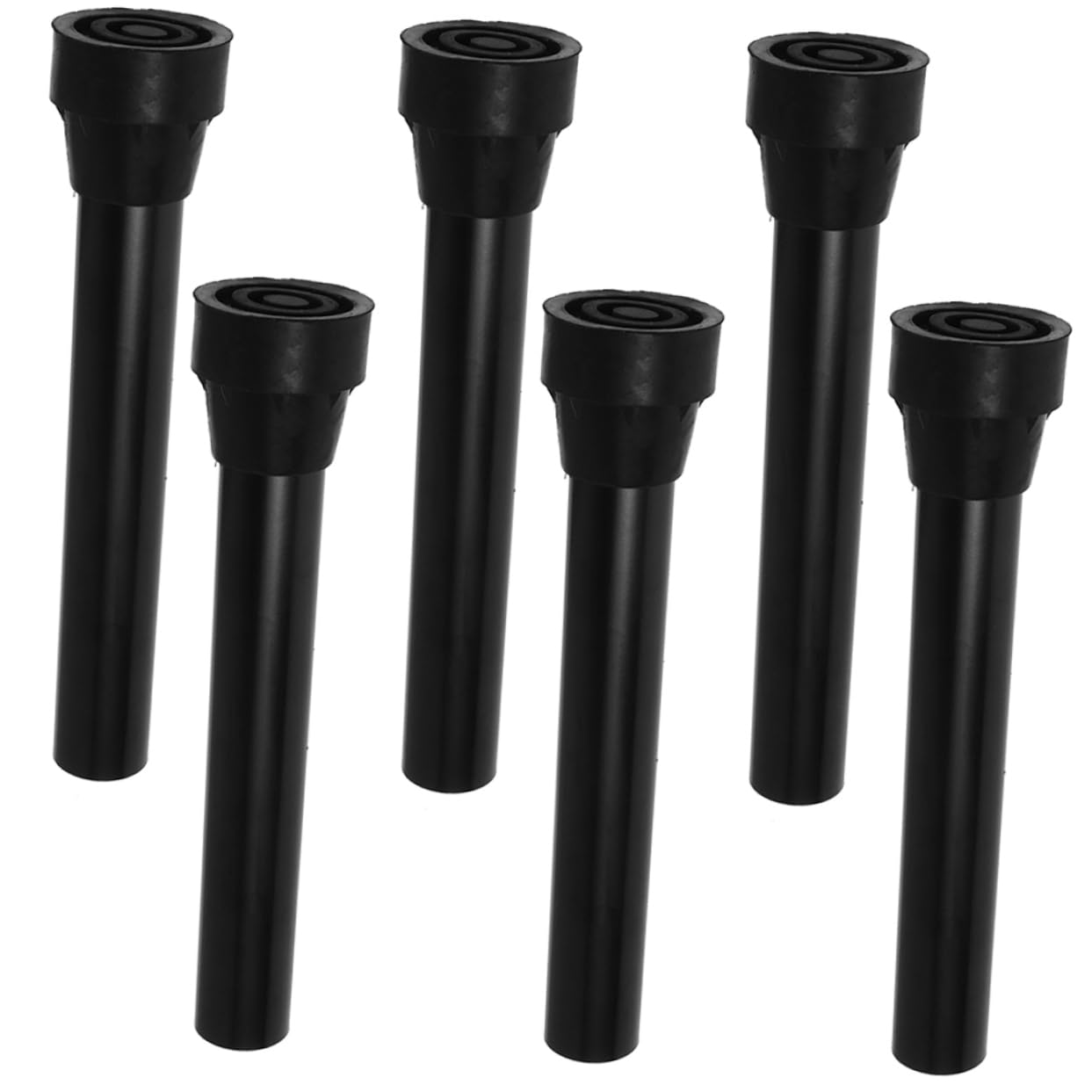 Happyyami Trampoline Accessories 6 Pack Leg Pad with Stainless Steel Tube Replacement Part for