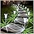 DenicMic Solar Lights Outdoor 10 Pack Solar Pathway Lights Outdoor Waterproof Solar Garden Lights LED Stainless Steel Outdoor Solar Lights for Yard Path Walkway Driveway Garden Decor (Cold White)