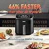 COSORI Air Fryer TurboBlaze™,Powerful DC Motor Technology for Fast Cooking,6L Large Capacity,Quick and Oil-Free,9 Preset Programs with 5 Fan Speeds,Non-stick,Dishwasher Safe,30 Recipes,1725W,230 ℃ - Image 3