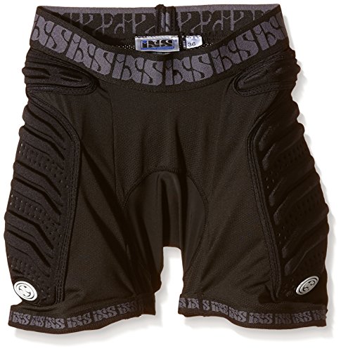 IXS Sports Division - Pantalones Cortos de Ciclismo para Mujer, tamaño 38, Color Negro