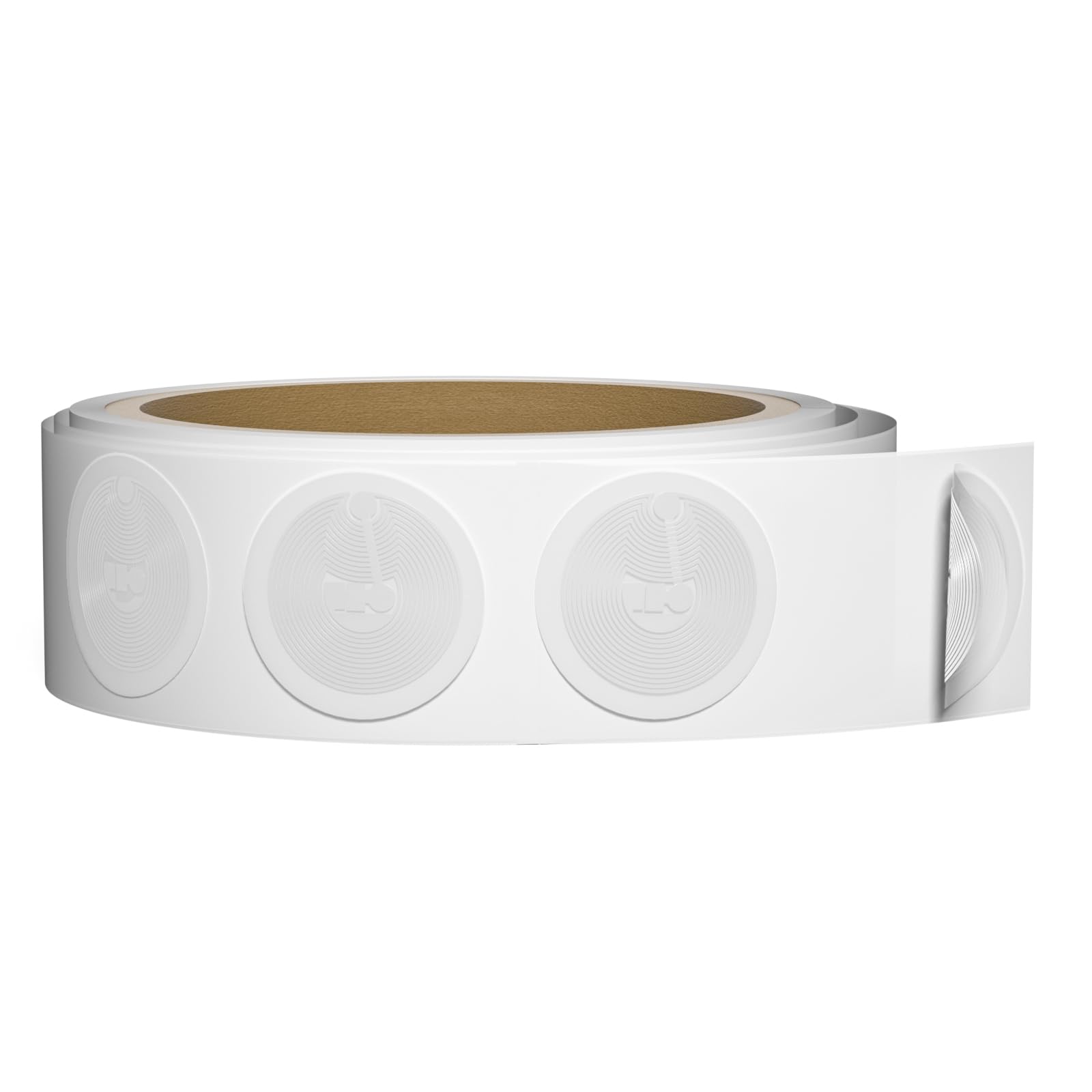 Timeskey NFC NTAG213 NFC Stickers NFC Tags 25mm White Blank NFC Circular Sticker Writable and Programmable)144 Bytes Memory- Compatible All Other NFC Enabled Devices-50 Pack (Round)