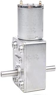 ELLANA Turbine Speed Curtain Robot, Gear, 24v Dc Motor, JGY370, 24v Dc 24v Gear Low RPM Motor, Dual axis High Torque Worm controllable (Color : Dual axis, Size : 55rpm)