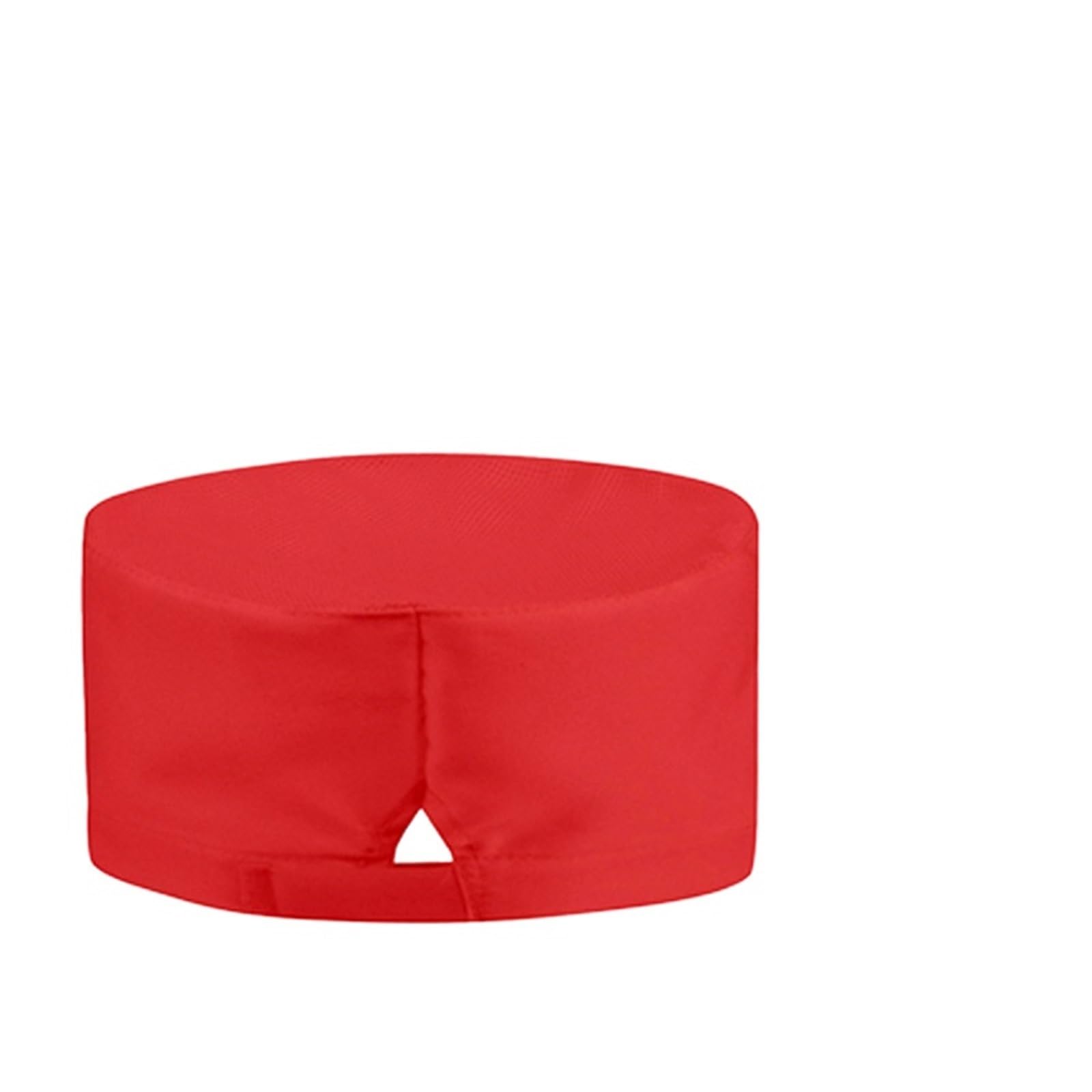 Sdiuakbv Red Chef Hat Mesh Top Thick Thin Net Cap Sushi Restaurant Waiter Chef Hat Catering Cafe Bakery Cook Cap Cuisine Hats(Red)