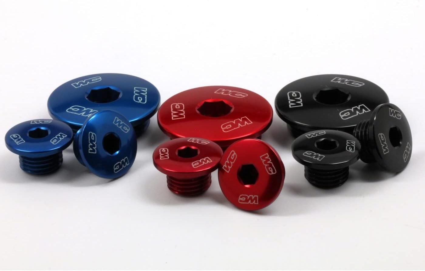 Engine Plugs Hole Cover Compatible for Honda CRF250X 2004-2009 2012-2013 2015 CRF250R 2004-2009 Aluminum Blue