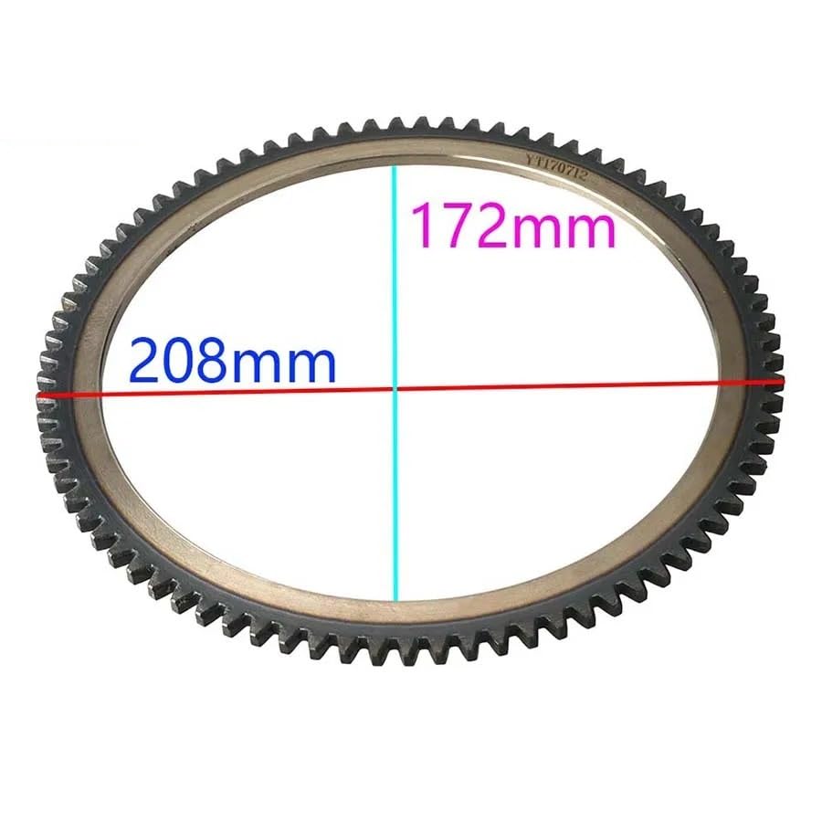 Anillo de Engranaje 66M-85550 Solución para Fallos de Arranque en Motores 4T 3