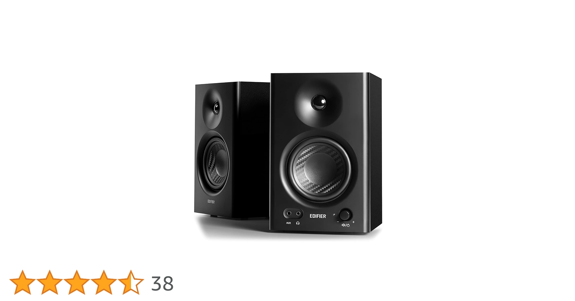 Amazon | Edifier MR4 モニター用スピーカー 最大42W出力 (TRS