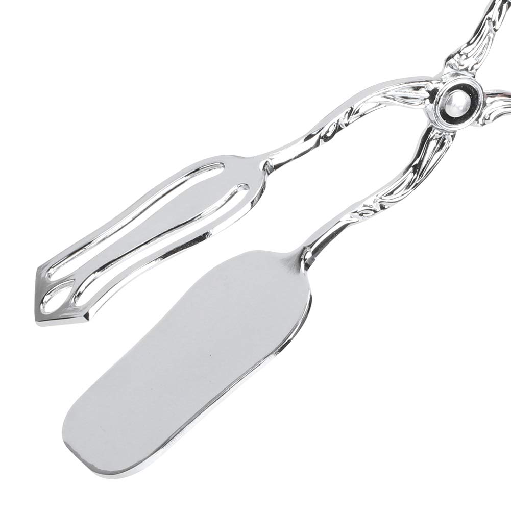 Pinzas de Cocin Vintage 21,5 x 11,5 cm Pinza para Comida Aleación de Zinc