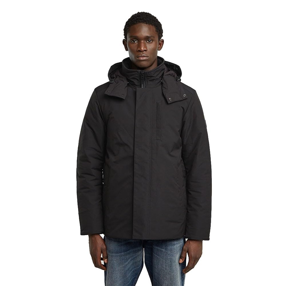 G-STAR Clean Vodan Padded Hooded Jacket Herren Gr. M dk schwarz