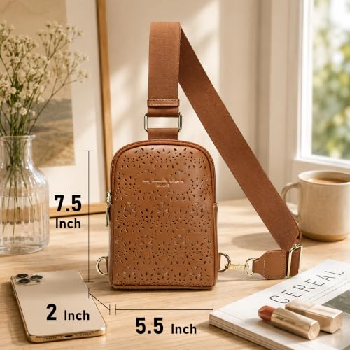 Image of INICAT Lightweight Small Crossbody Sling Bag for Women | Mini Travel Purse,Multi-pocket with Card Slots,Durable Vegan Leather,Everyday Carry