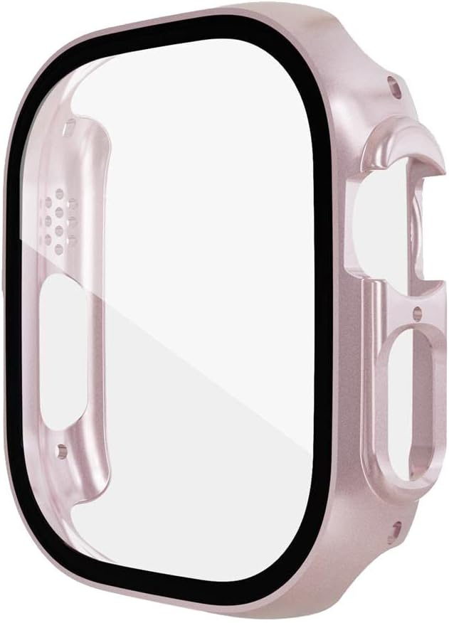 PC Screen Protector For Apple Watch Ultra 49mm Smartwatch Glass+case Bumper Tempered Cover for Iwatch Series 8 Ultra Accessories