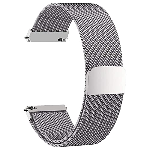 Kuaguozhe Magnetisch Armband Kompatibel mit ID205L, 19 mm Mesh Gewebte...