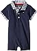 Tommy Hilfiger Baby Boys' Baxter Romper, Swim Navy, 6 Months