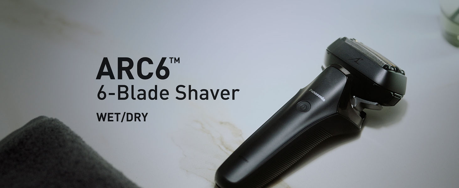 Amazon.com: Panasonic ARC6 Electric Razor for Men Face, Wet/Dry