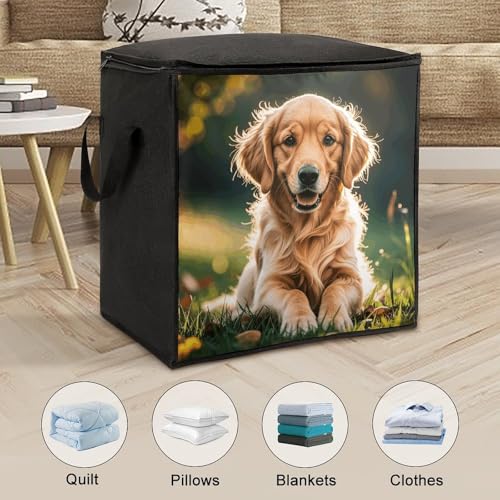 Couvertures sacs de rangement Golden Retrievers pour placards encombrés