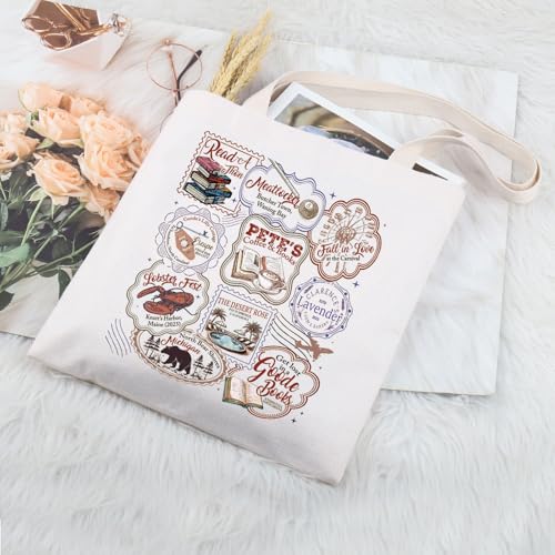 TIIMG Emily Book Readers Gift Novel Lovers Romance Book Reader Bookish Gift Reading Club Tote Bag4