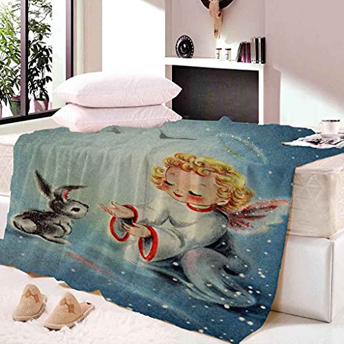 Couverture polaire chaude impression 3D douce au toucher
