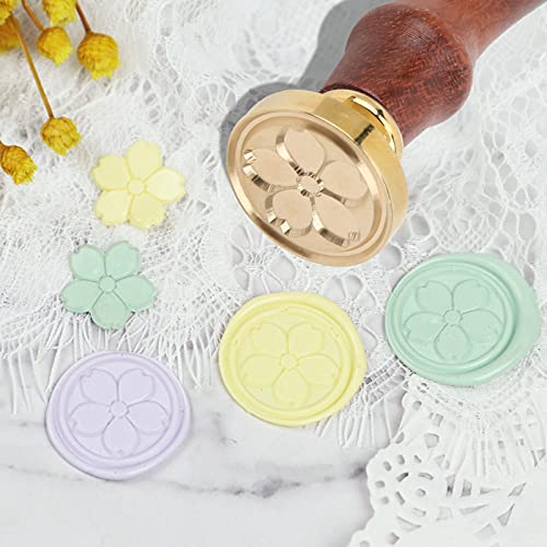 Lakzegelzegel, Lakzegelset Houten zegelzegel voor geschenkverpakkingen voor enveloppen Uitnodigingen - Image 5