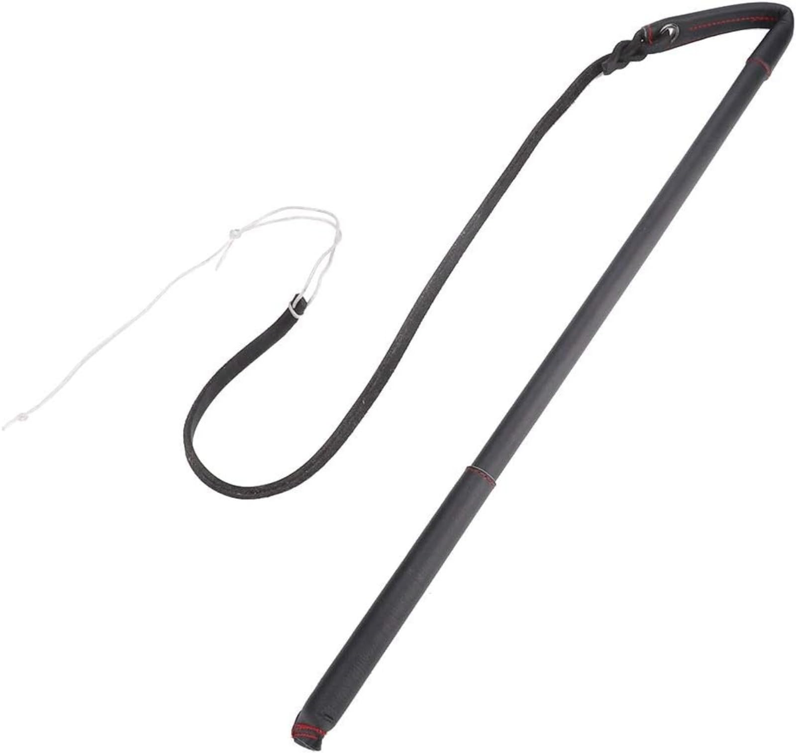 Cravache pour Chien,cravache de Dressage pour Chien en Cuir de Vachette avec poignée, Berger Allemand, entraînement pour Chien de Travail, Fouet pour Chien de Taille Moyenne