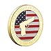 The Second Amendment Souvenir The Right to Keep and Bear Arms Gun Coin Cold Plated Challenge Coins for Collection