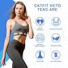 Keto-Detox-Tea-for-Weight-Loss-Belly-Fat-and-Colon-Cleanse-Organic-Herbal-Skinny-Tea-Diet-Slim-Tea-with-MCT-Oil-Fat-Burners-for-Women-and-Men-28-Day Catfit Keto Detox Tea for Belly Fat and Colon Cleanse - All Natural Detox and Cleanse, Supports A Healthy Weight, Helps Reduce Bloating, Natural Energy, Supports Immune System, Vegan, 28 Day