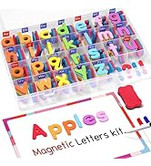 Amazon.co.jp: VoSinrly マグネット文字234個 9色 マグネットボードと Amazon.co.jp: VoSinrly マグネット文字234個 9色 マグネットボードと