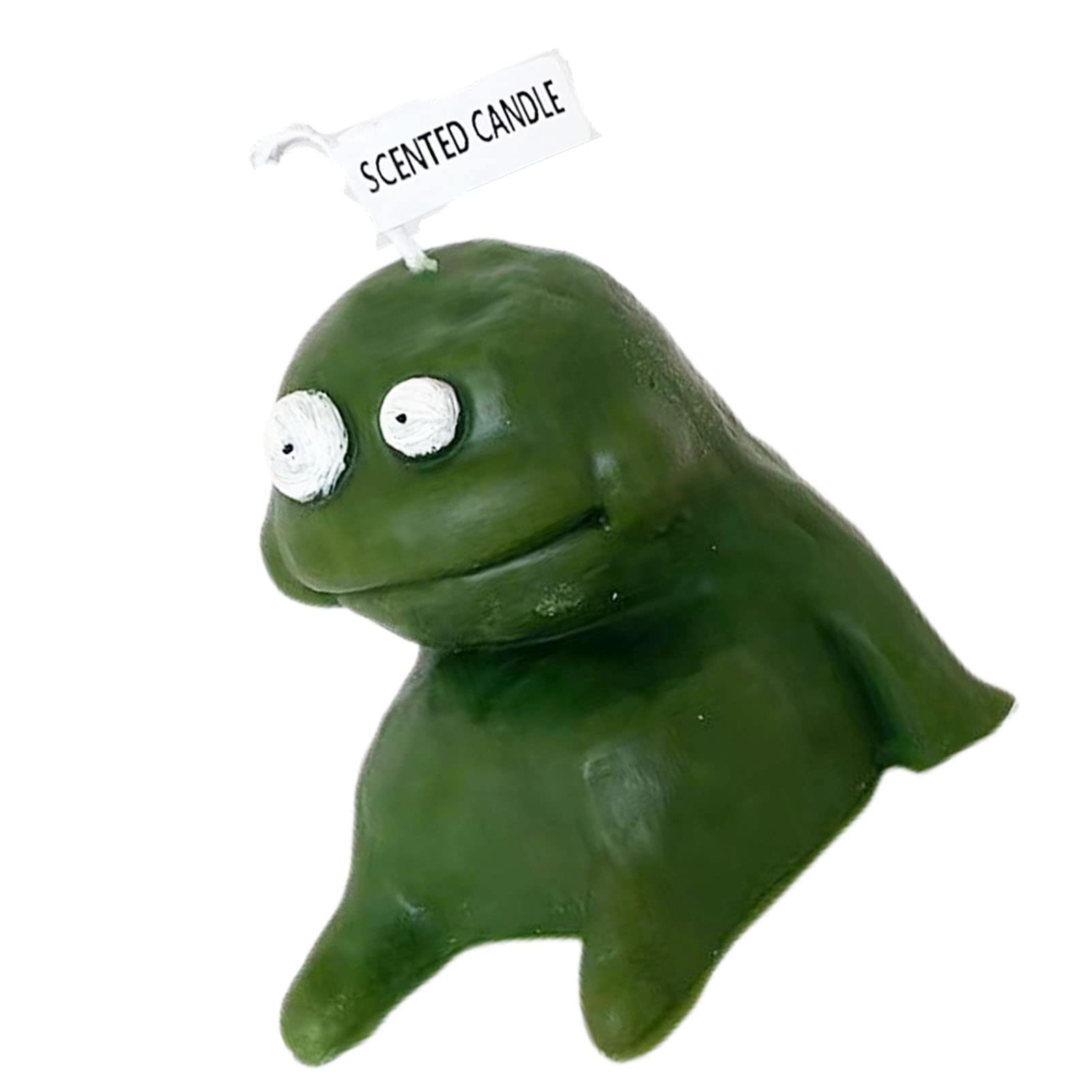 Aroma Candle, Birthday Candles Clay Man Shaped Candle Scented Candles for Women, Scented Candles Valentine Day Mother Day and Birthday Gifts for Home Wedding Gift (Fat Green)