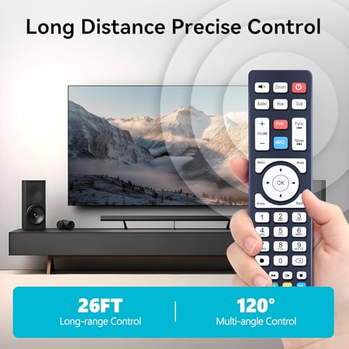 Télécommande de rechange compatible Maxytec 4K pour réparer la navigation MAX TV