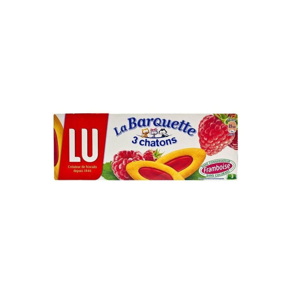 Lu Framboise Barquette (120g) - Paquet de 6