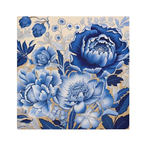 Servilletas de tela multicolor 20x20 in pack x6 miniatura 1