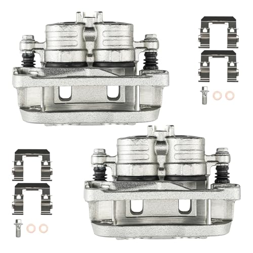 Image of Torchbeam Front Brake Calipers Set for Subaru 2012-2014 Impreza 2.0L, Subaru 2002-2011 Impreza 2.5L, Front Left and Front Right Calipers Replace # 19B2682+19B2683