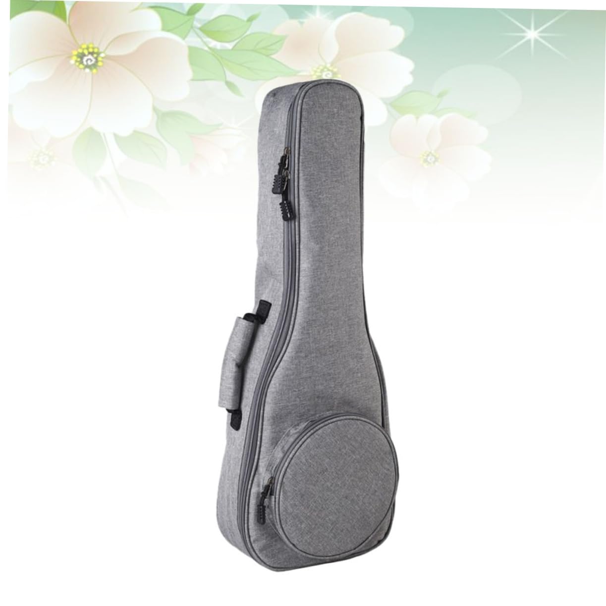 Funda De Ukelele Impermeable De 24.80 Pulgadas Con Acolchado Grueso Y Correa Mochila Bolsa De Lona Para Instrumentos Musicales Protección Portátil
