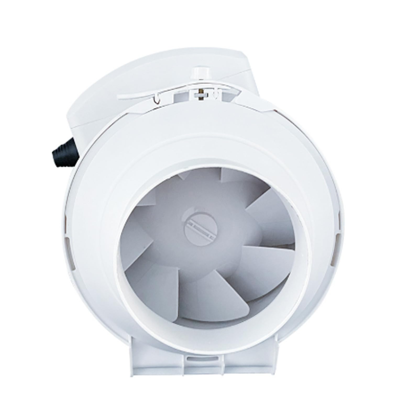 Buxuaaaa 8inch Duct Fan Powerful Inline Extractor Fan 220V Duct Blower Indoor Air Exhaust Boosters for Workshop Basement Tent Industrial Ventilation Systems