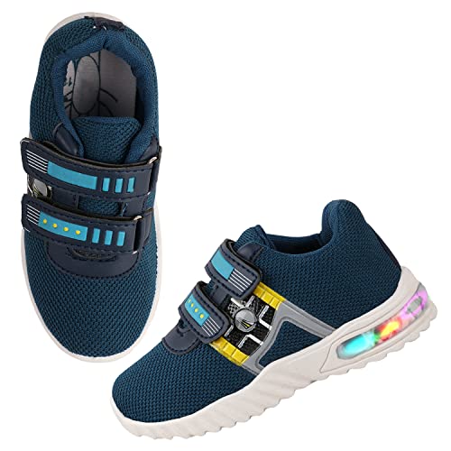 Image of LEVOT Hunter-3 LED Light Slipon Casual & Running Shoes for Boys & Girls
