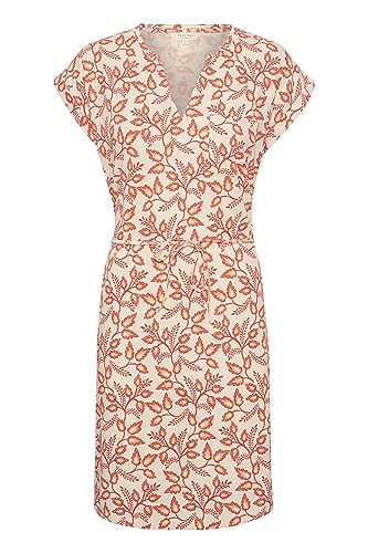 Part Two Ilima DR, Grenadine Graphic Leaf, XS