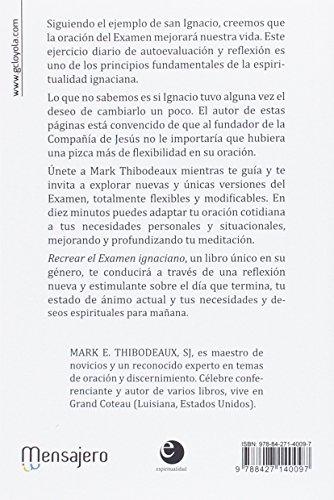 Recrear el examen ignaciano