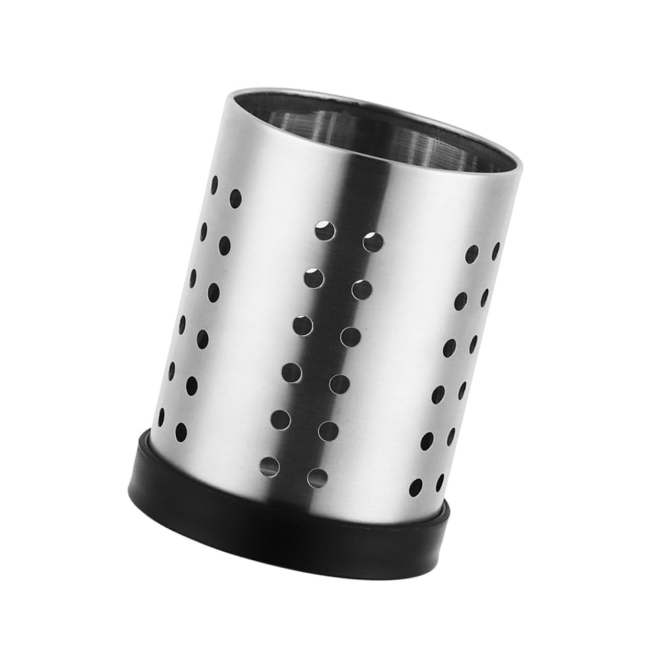 ABOOFAN Stainless Steel Holder with Removable Base Utensil Organizer for Kitchen Counter Cooking Tool Drying Rack with Drain for Quick Drying and Lightweight