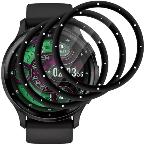 Beukei Panzer Schutz Glas für Garmin Venu 3 3 Stück Handy glasschutzfolie[Anti-Kratzen][Sans Bulless][9H Härte] Film