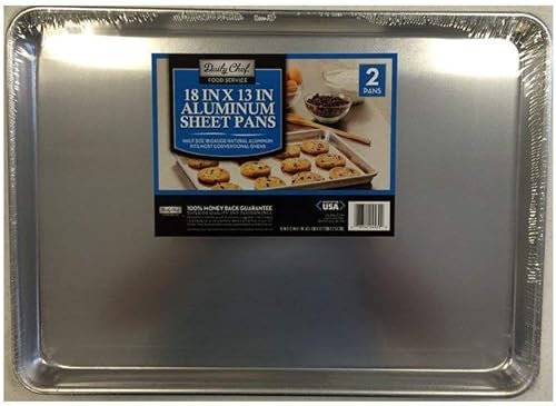 Daily Chef Bakeware aluminio Baking Hojas charola para hornear2sartenes Comercial por Daily Chef