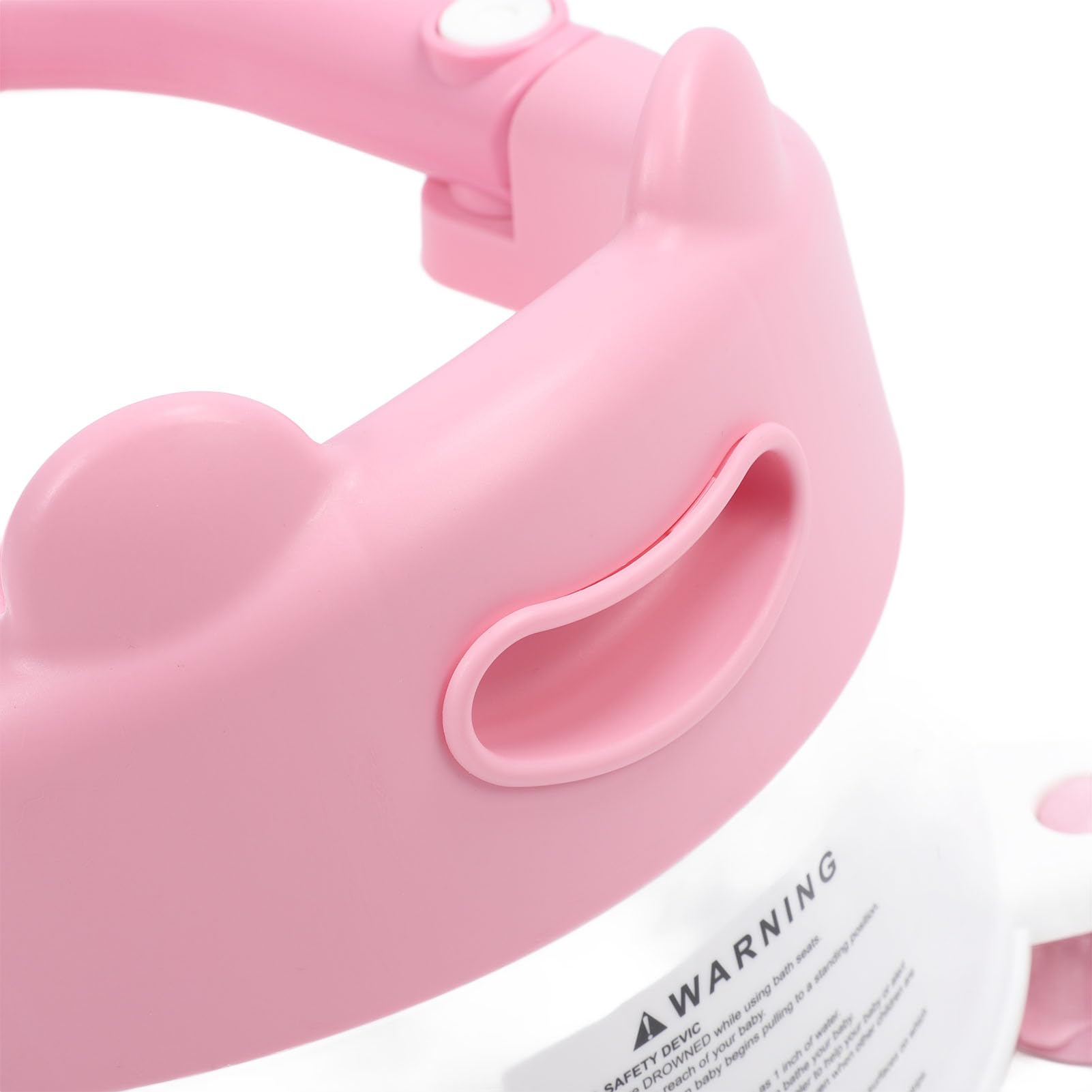 Generic Asiento de Baño para Sentarse para bebé, Taburete de Baño Ligero para Niños Pequeños, Comodidad para Ahorrar Tiempo para, Plástico (PINK)