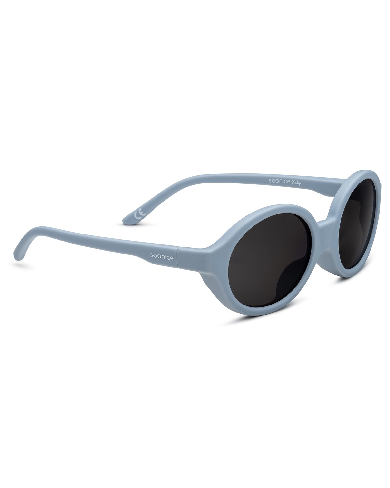 Flexible Sonnenbrille Baby 6-24 Monate - Extra Leicht - 100% UV Schutz & BPA-frei - Inkl. Band - Hergestellt in Italien