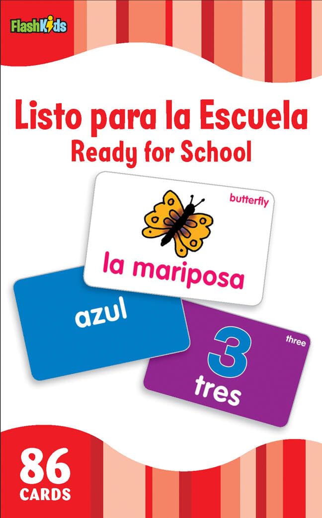 Listo Para la Escuela/Ready for School (Flash Kids Spanish Flash Cards) (Flash Kids Flash Cards) Cards – October 5, 2010