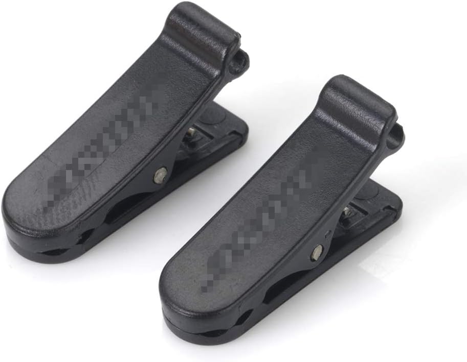 TS Trade 2 Pcs Headphones Mount Wire Cord Cable Clothing Clip for Bose SoundSport