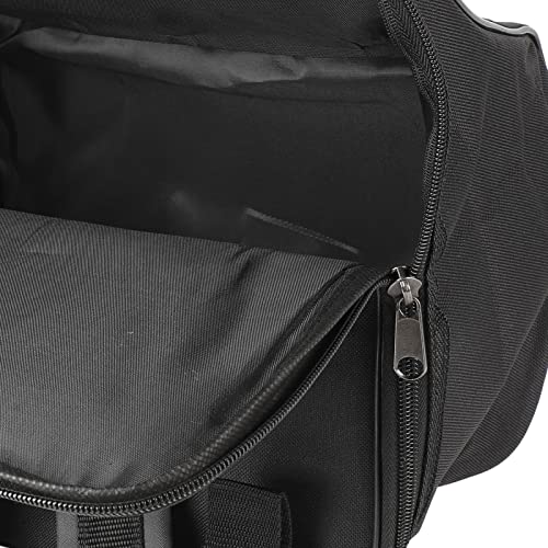 Tragbare Akkordeontasche aus Oxford-Stoff, Wasserdichter, Stoßfester Akkordeon-Aufbewahrungskoffer, Akkordeon-Zubehör mit Verstellbarem Riemen für 8-Bass-Akkordeons