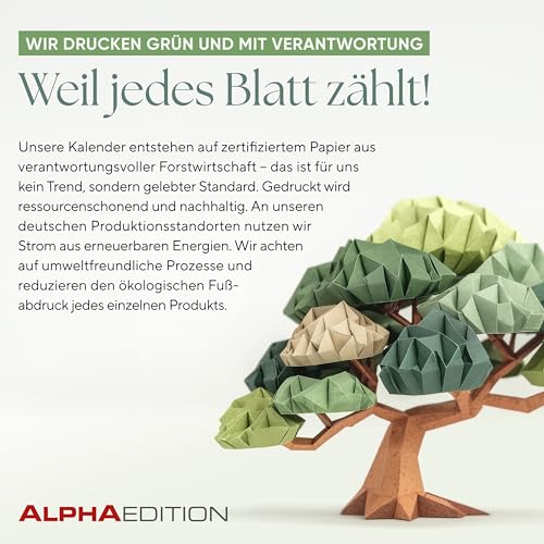 Alpha Edition - Erdmännchen Kalender 2026 – Wandkalender 30x30 cm – Für Tierfreunde & Erdmännchen-Fans – 12 bezaubernde Fotografien, viel Platz für Notizen, mit Feiertagen & Ferienterminen: Suricates
